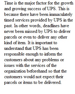 4-2 Small Group Discussion UPS and FedEx Case Study